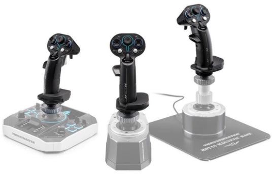Thrustmaster Sol-R 3 AVA Add-On Grip Negro USB Palanca de vuelo Analógico/Digital PC (3)