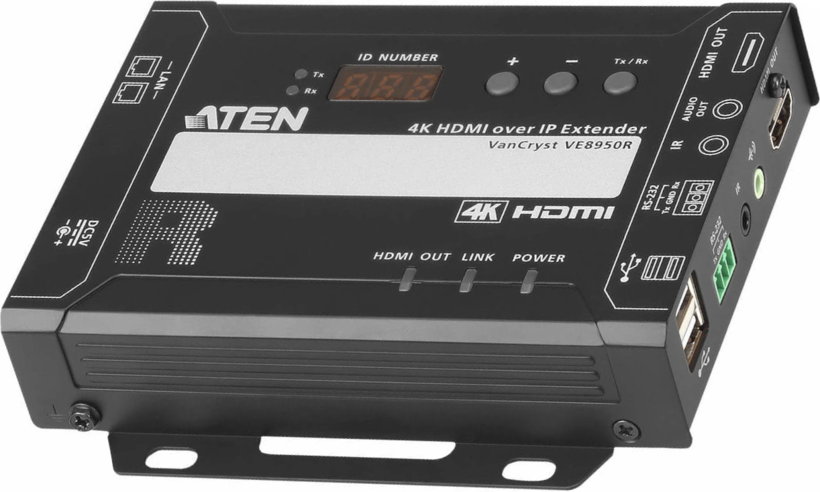 Receptor ATEN HDMI IP+Cat5e 100 m 4K