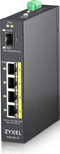Switch Zyxel RGS100-5P 5 portas PoE