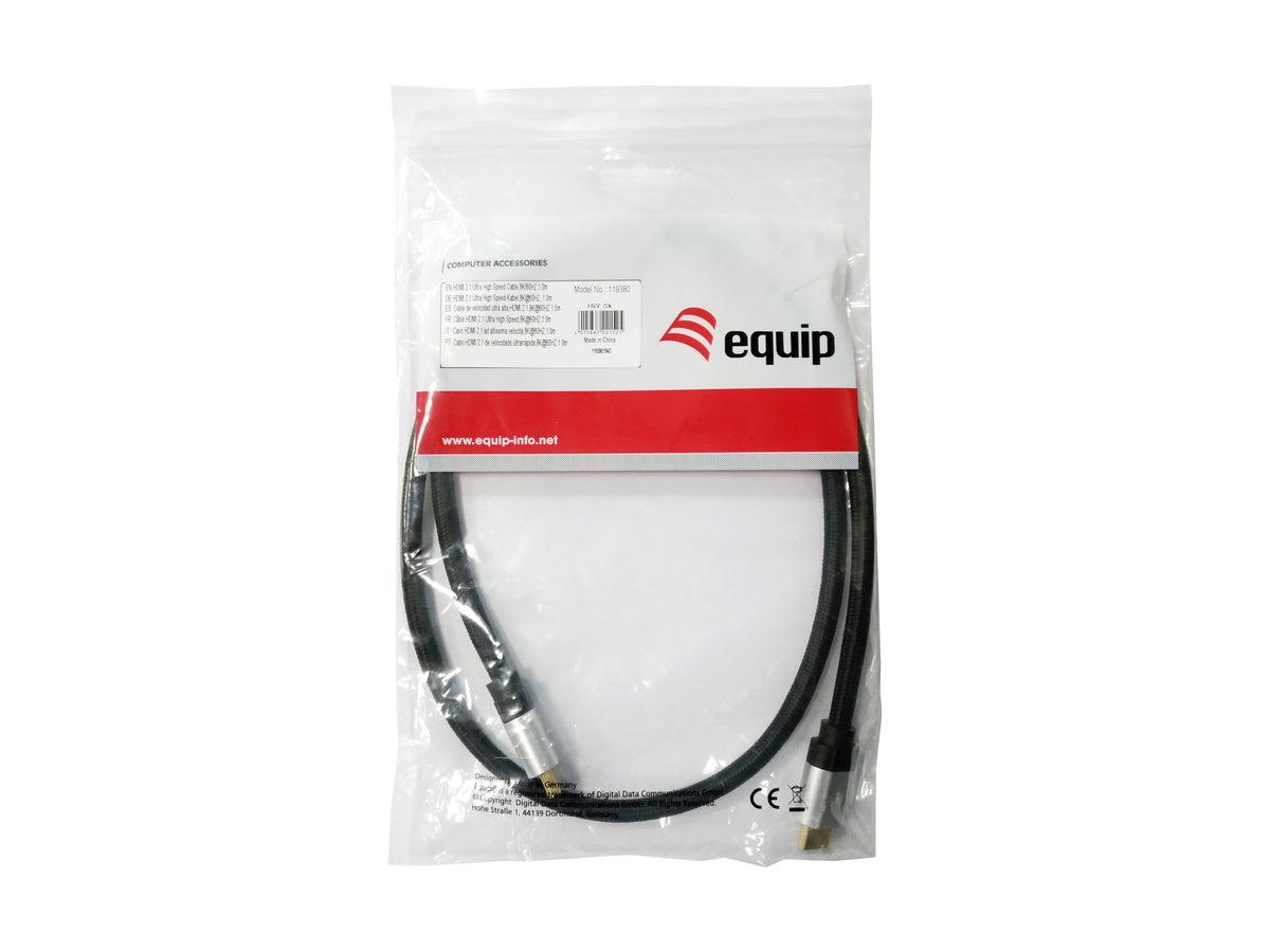 Equip 119383 cable HDMI 5 m HDMI tipo A (Estándar) Negro, Plata (4)