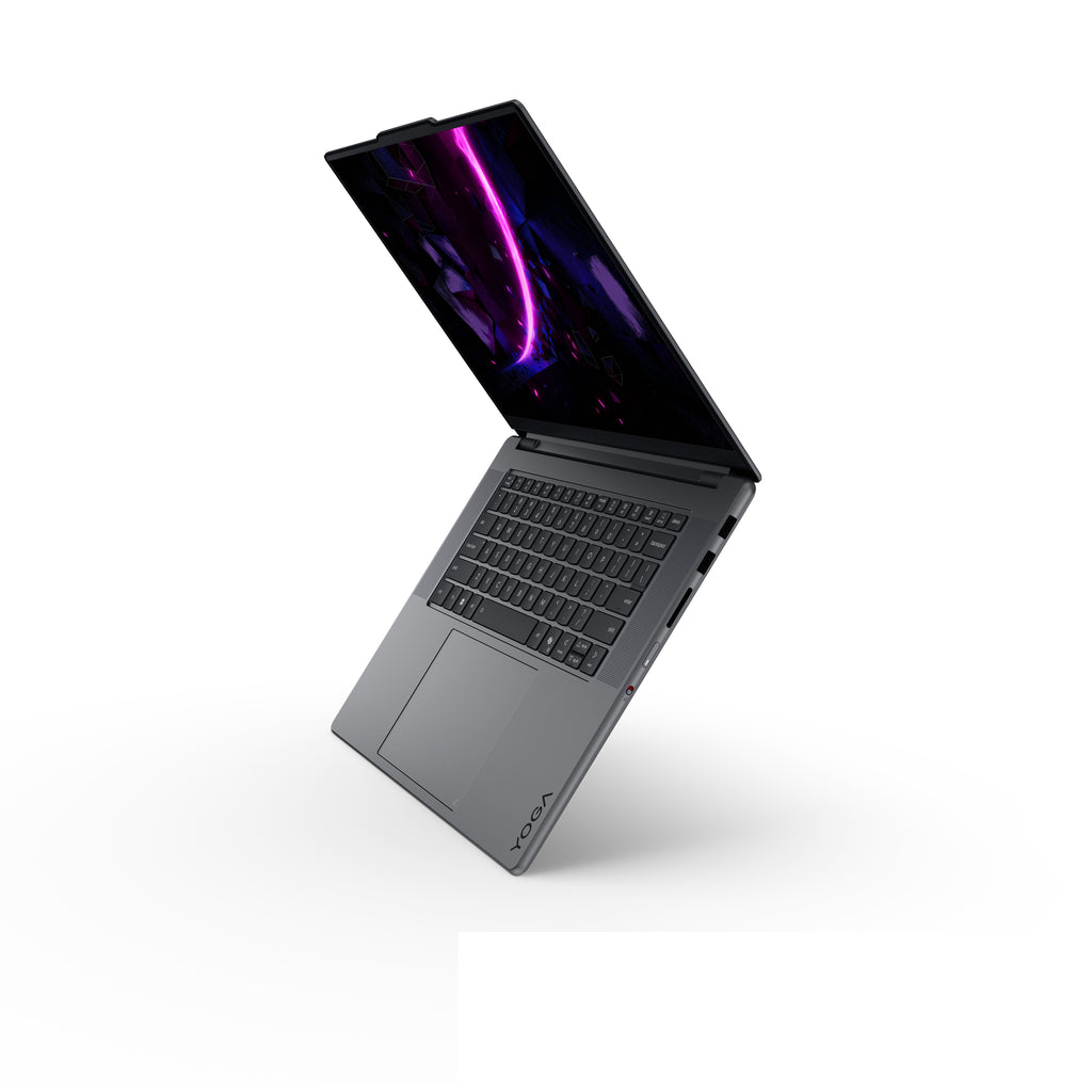 Lenovo Yoga Pro 9 16IPH11 Copilot+ PC Intel Core Ultra 9 386H Portátil 40,6 cm (16") Pantalla táctil 3.2K 32 GB LPDDR5x-SDRAM 1 TB SSD NVIDIA GeForce RTX 5060 Wi-Fi 7 (802.11be) Windows 11 Pro Gris Alemán (8)