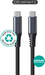 eSTUFF ES604520 cable USB USB4 Gen 3x2 1,2 m USB C 40 Gbit/s 240 W Negro (2)