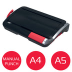 GBC CombBind CB12 Encuadernadora de canutillo 165 hojas Negro, Rojo (5)