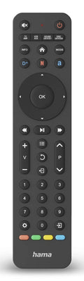 Hama 00221055 mando a distancia IR inalámbrico TV Botones
