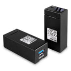 Lindy 42707 extensor audio/video Transmisor y receptor de señales AV Negro (2)
