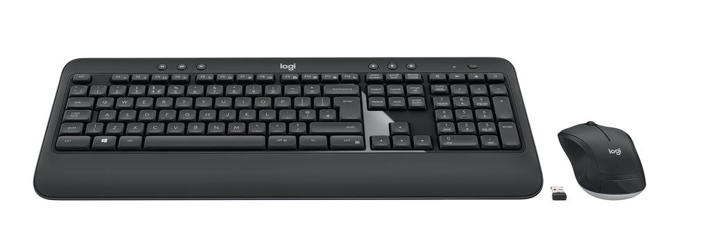 Logitech MK540 Advanced teclado Ratón incluido Universal RF inalámbrico QWERTZ Checa Negro (6)