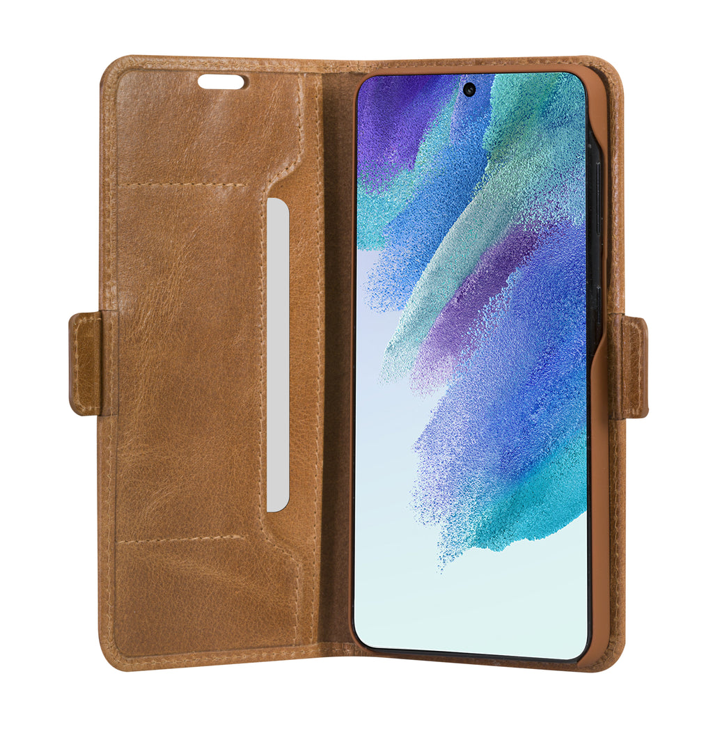 dbramante1928 Copenhagen Slim funda para teléfono móvil 16,5 cm (6.5") Folio Marrón (2)