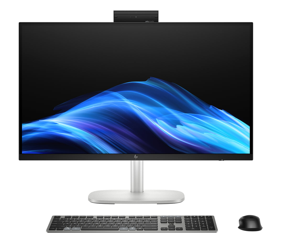 HP EliteStudio 8 G1i AI PC Wolf Pro Security Edition Intel Core Ultra 7 265 68,6 cm (27") 2560 x 1440 Pixeles Pantalla táctil PC todo en uno 16 GB DDR5-SDRAM 512 GB SSD Windows 11 Pro Wi-Fi 6E (802.11ax) Plata (2)
