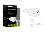Conceptronic ALTHEA16W cargador de dispositivo móvil Universal Blanco Corriente alterna Carga rápida Interior (4)