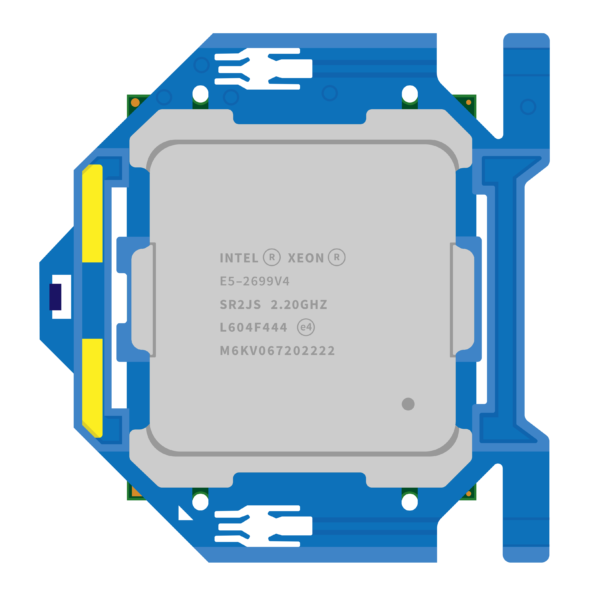 HP E5-2699v4 (2.20GHz - 22C) 818206-L21-RFB – Reacondicionado (2)