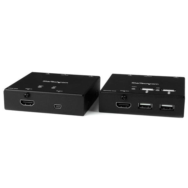StarTech.com ST121USBHD extensor audio/video Transmisor y receptor de señales AV Negro (4)