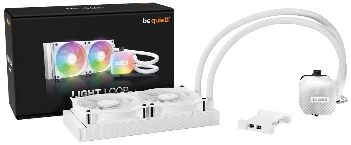 be quiet! LIGHT LOOP 240mm White Procesador Sistema de refrigeración líquida todo en uno 12 cm Blanco 1 pieza(s) (4)