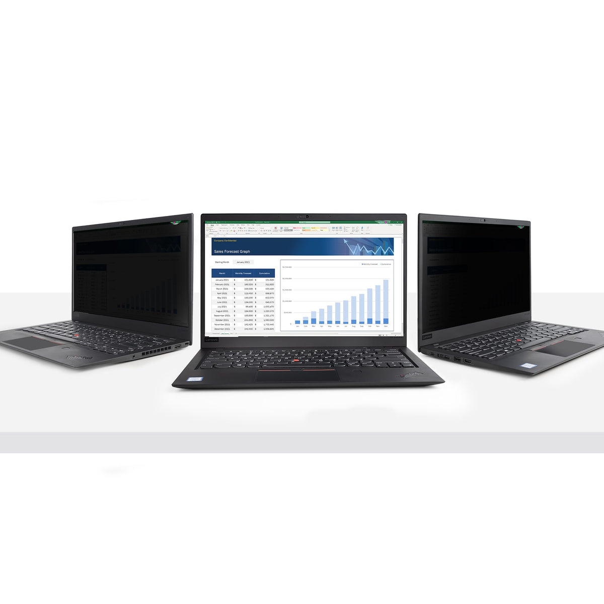 StarTech.com 133L-PRIVACY-SCREEN filtro para monitor 33,8 cm (13.3") Filtro de privacidad para pantallas sin marco (2)