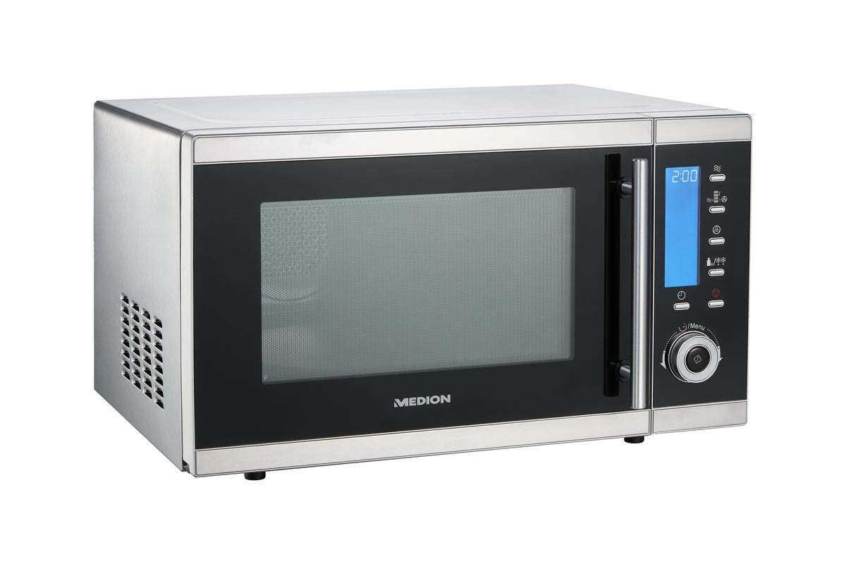 MEDION MD 15501 Negro, Acero inoxidable Microondas combinado Encimera 25 L 900 W (7)