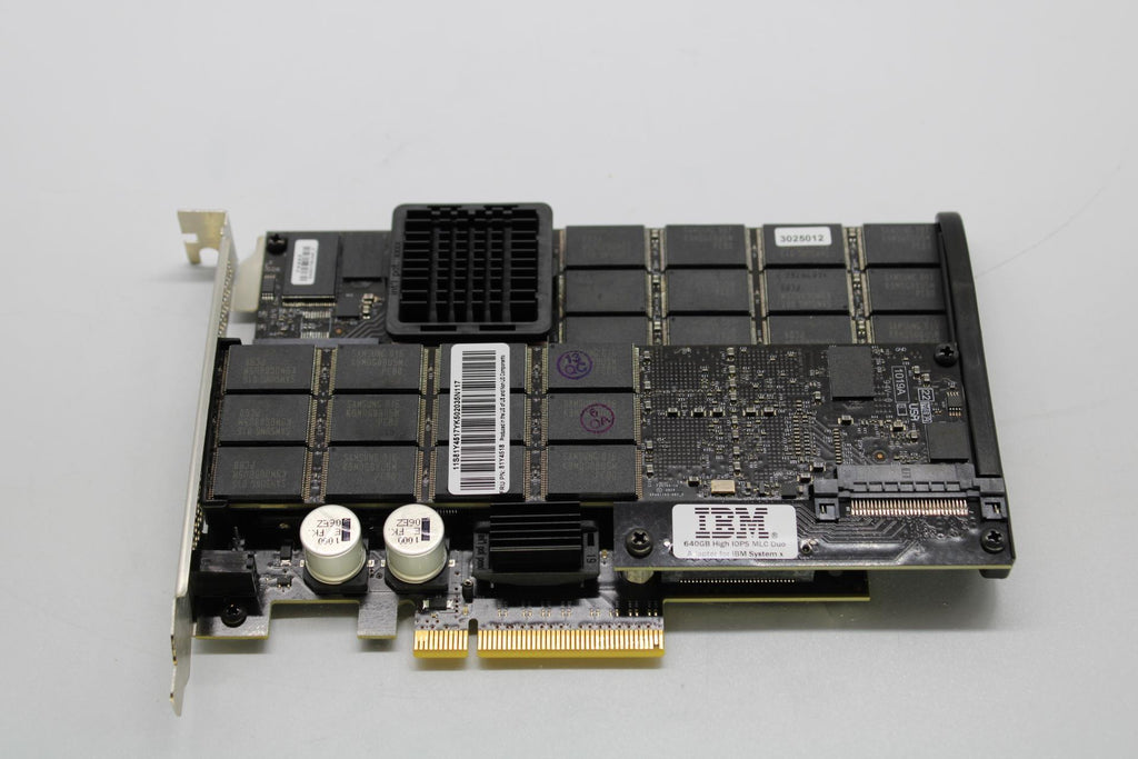 640GB PCIe SSD adapter with