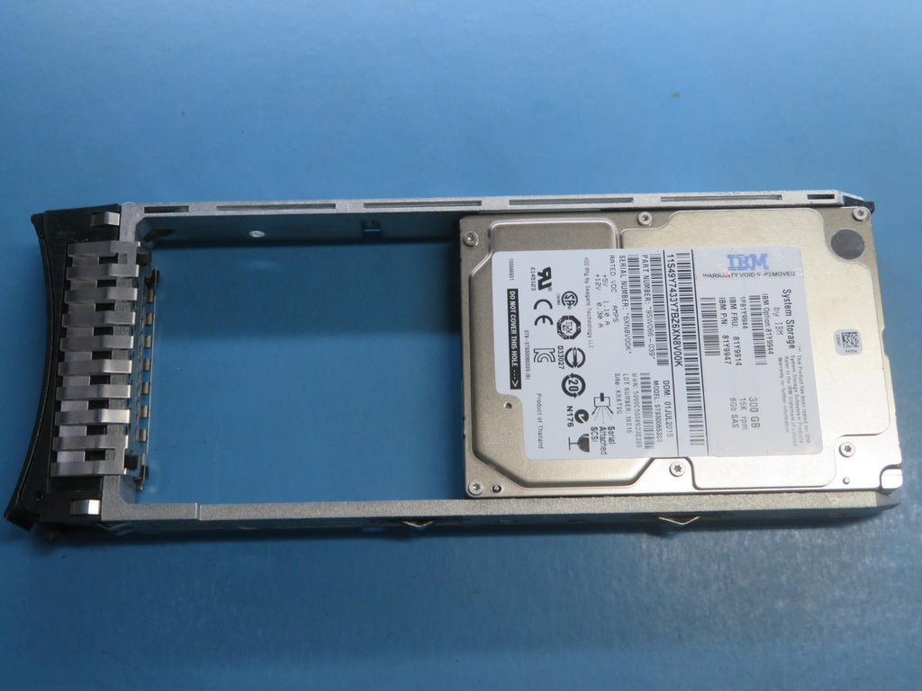 IBM 300GB 15K 6G 2.5" SAS HDD 81Y9914-RFB – Reacondicionado