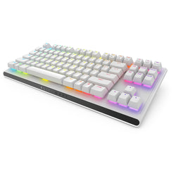 Alienware AW420K teclado Gaming USB QWERTY Internacional US Blanco