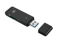 Conceptronic BIAN02B lector de tarjeta USB 3.2 Gen 1 (3.1 Gen 1) Type-A Negro