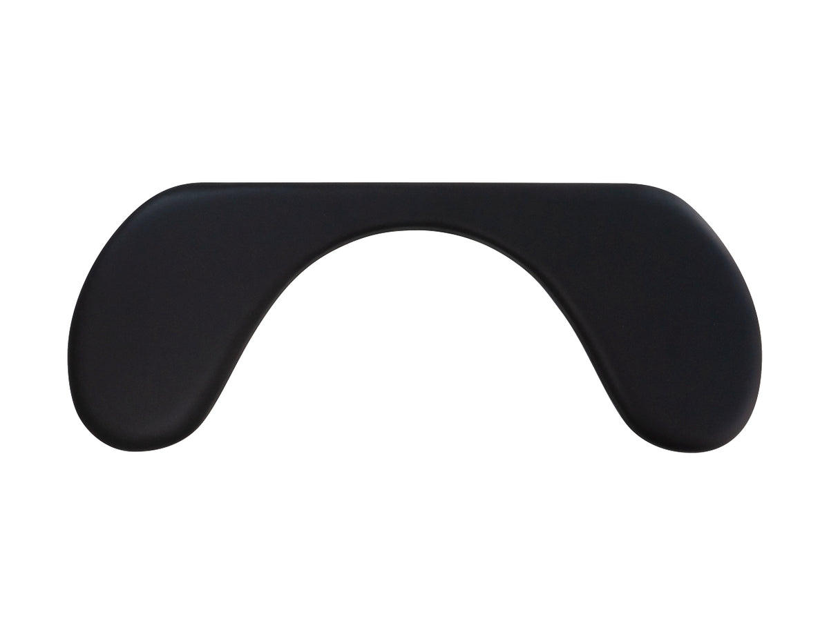 Mousetrapper Armrest - Symmetric descansa muñecas Imitación piel Negro