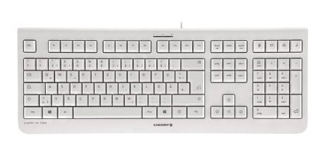 CHERRY KC 1000 teclado Universal USB Español Gris