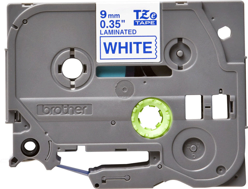 Brother TZE-223 cinta para impresora de etiquetas Azul sobre blanco (5)
