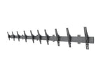 Multibrackets 6008 soporte para pantalla de señalización 165,1 cm (65") Negro (3)