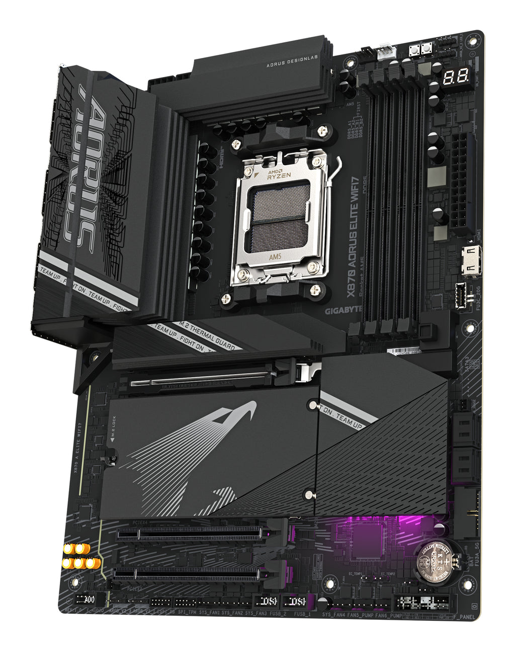 GIGABYTE X870 AORUS ELITE WIFI7 AMD X870 Zócalo AM5 ATX (5)