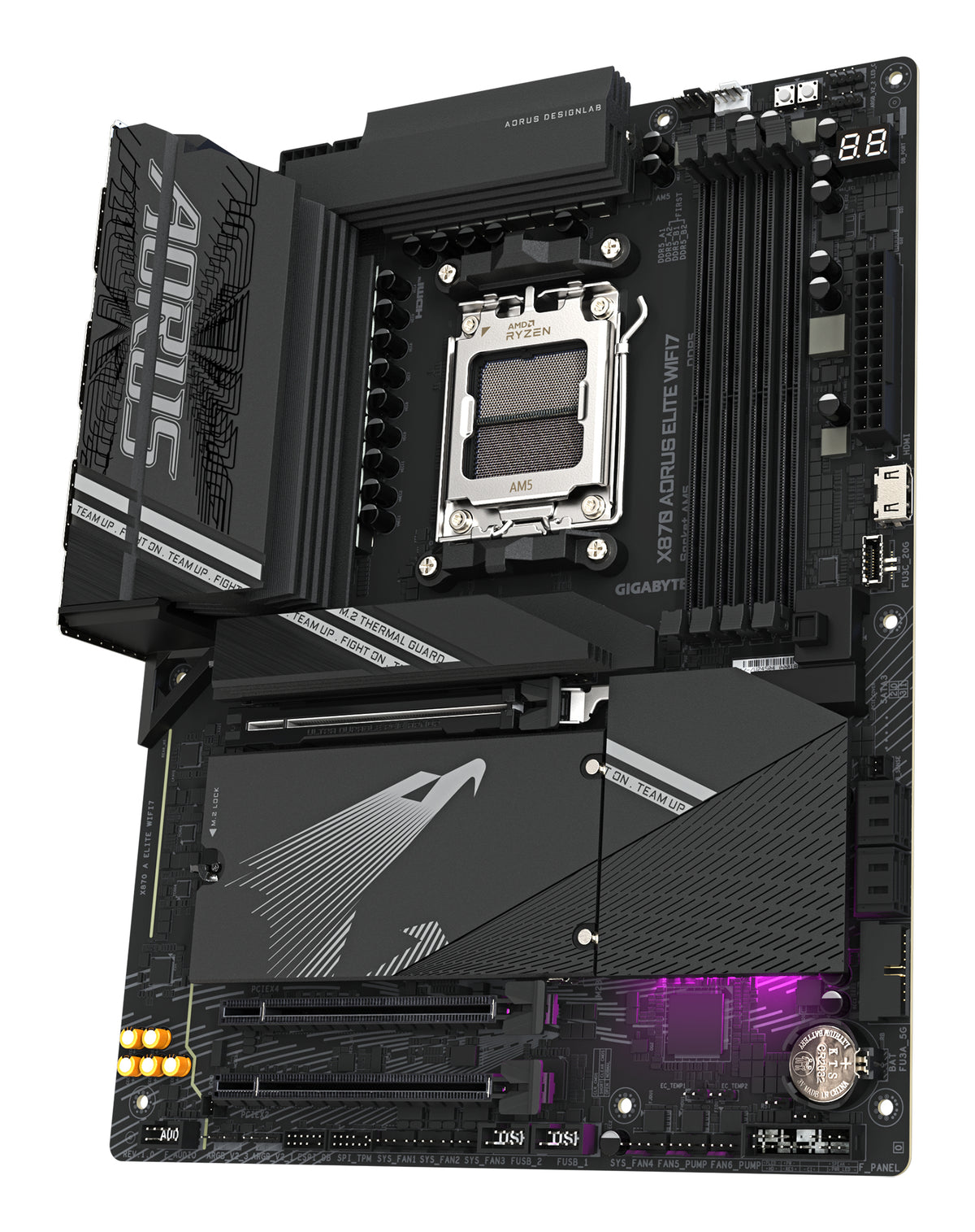 GIGABYTE X870 AORUS ELITE WIFI7 AMD X870 Zócalo AM5 ATX (5)