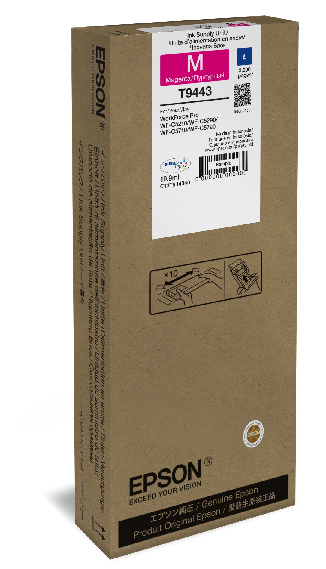 Epson C13T944340 cartucho de tinta 1 pieza(s) Original Low Yield
