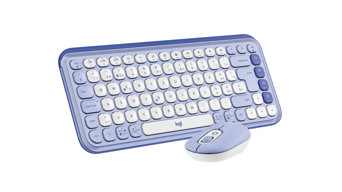 Logitech Pop Icon Combo teclado Ratón incluido Universal Bluetooth QWERTZ Suizo (920-013277)
