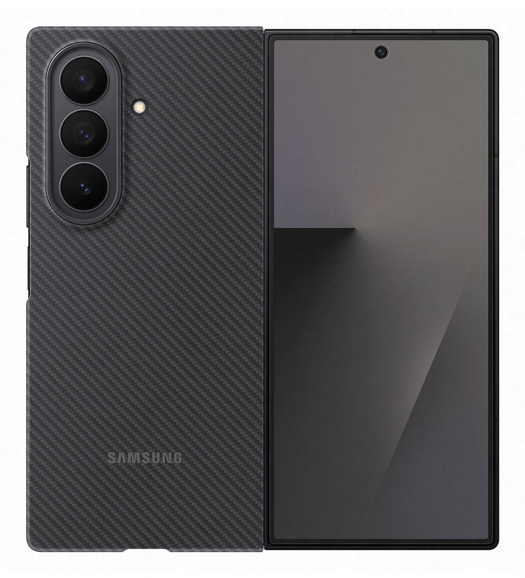 Samsung Funda Carbon Shield para Galaxy Z Fold7 Negro