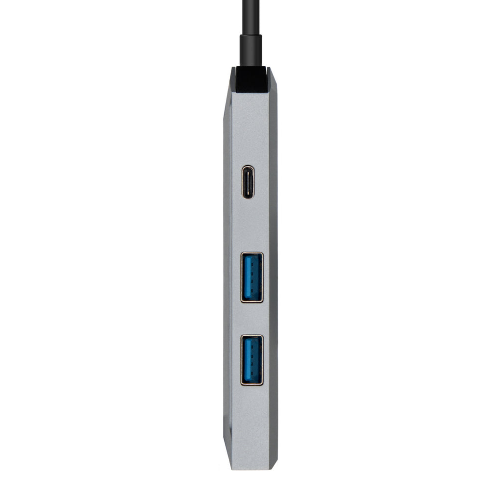 AISENS ASUC-4P002-GR base para portátil y replicador de puertos Alámbrico USB 3.2 Gen 1 (3.1 Gen 1) Type-C (4)