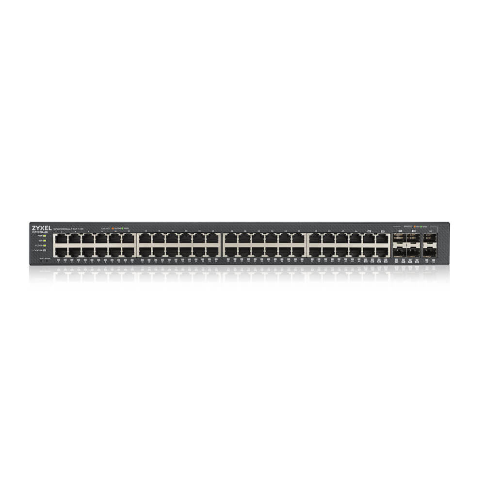Zyxel GS1920-48V2 Gestionado Gigabit Ethernet (10/100/1000) Negro (3)