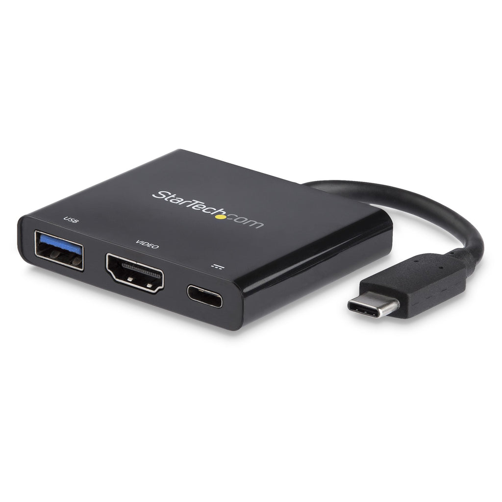 StarTech.com CDP2HDUACP base para portátil y replicador de puertos Alámbrico USB 3.2 Gen 1 (3.1 Gen 1) Type-C Negro