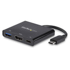 StarTech.com CDP2HDUACP base para portátil y replicador de puertos Alámbrico USB 3.2 Gen 1 (3.1 Gen 1) Type-C Negro