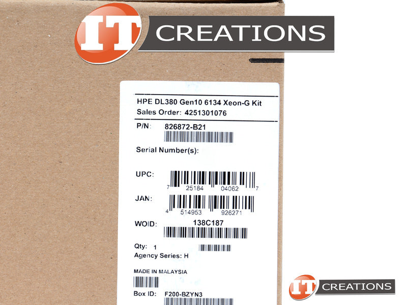 HP GOLD 6134 (3.2GHz - 8C) DL380 826872-B21-RFB – Reacondicionado (2)