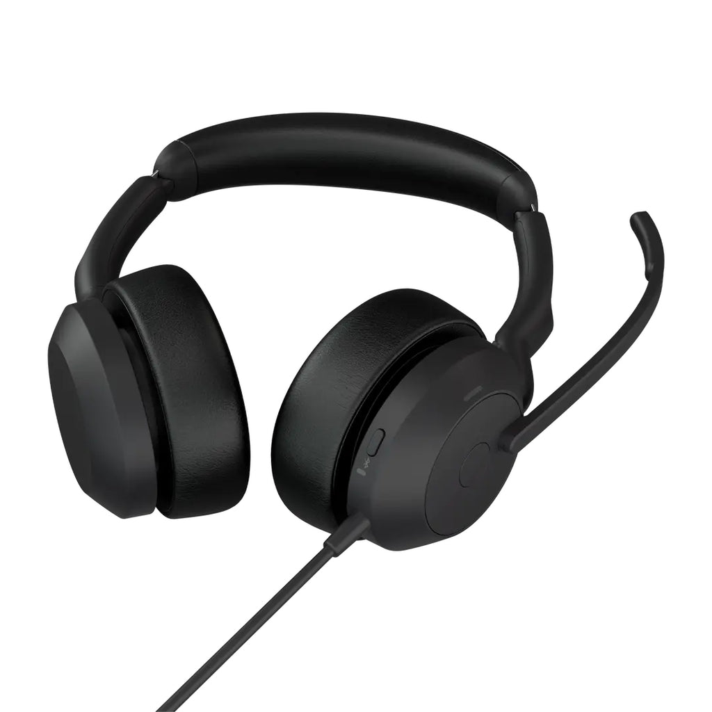 Jabra Evolve2 50 Auriculares Alámbrico Diadema Oficina/Centro de llamadas USB Type-C / USB Type-A Bluetooth Negro (2)