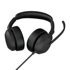 Jabra Evolve2 50 Auriculares Alámbrico Diadema Oficina/Centro de llamadas USB Type-C / USB Type-A Bluetooth Negro (2)