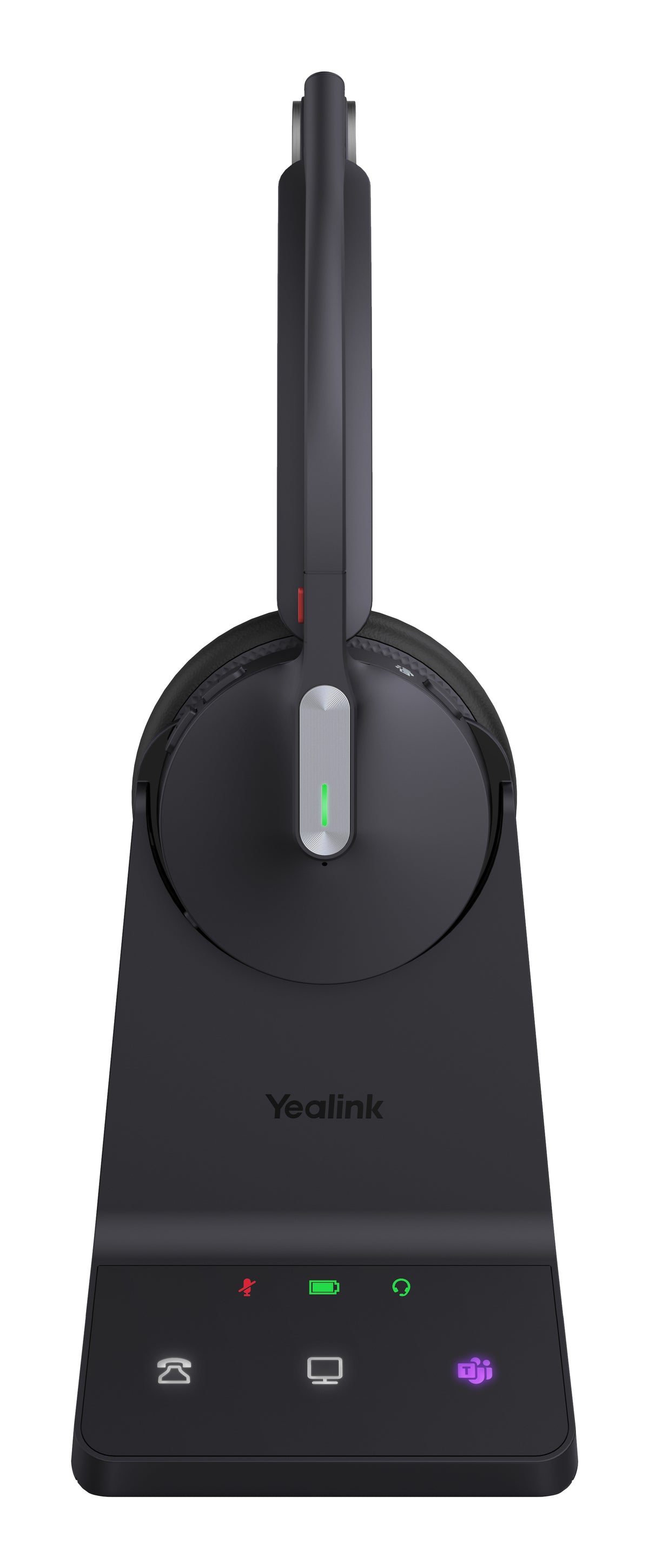 Yealink WH64 Mono Teams Headset Auriculares Inalámbrico Diadema Oficina/Centro de llamadas USB Tipo C Bluetooth Negro (5)
