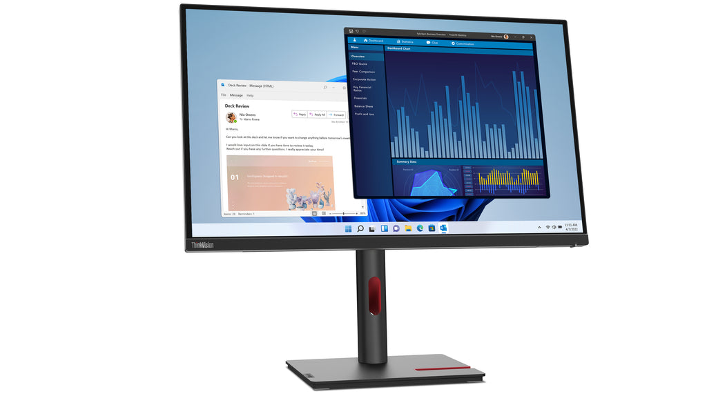 Lenovo ThinkVision T27p-30 pantalla para PC 68,6 cm (27") 3840 x 2160 Pixeles 4K Ultra HD LED Negro (4)