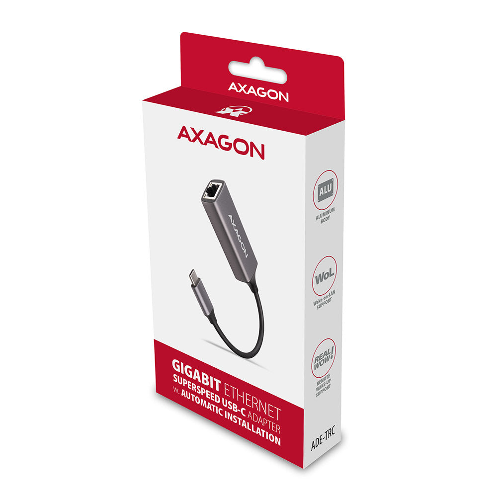 Axagon ADE-TRC adaptador y tarjeta de red Ethernet 1000 Mbit/s (8)