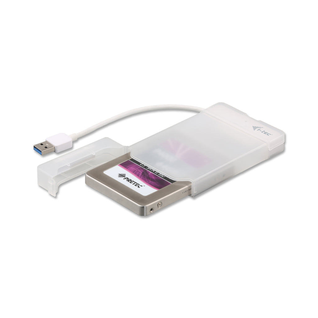 i-tec MYSAFEU314 caja para disco duro externo Carcasa de disco duro/SSD Blanco