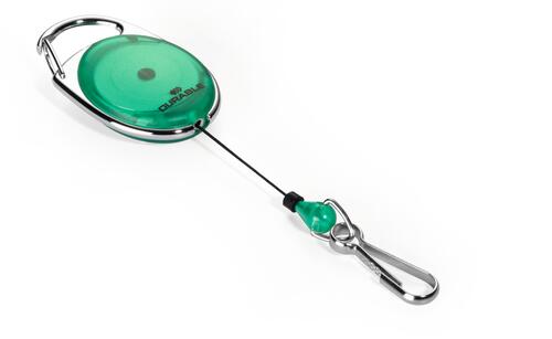 Durable 832705 Accesorio para portagafetes Enrollador de gafete Verde