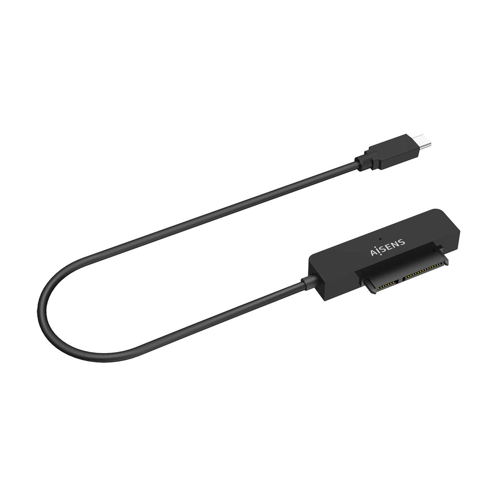 AISENS ASE-25C04B caja para disco duro externo Caja de disco duro (HDD) 2.5" USB con suministro de corriente (3)