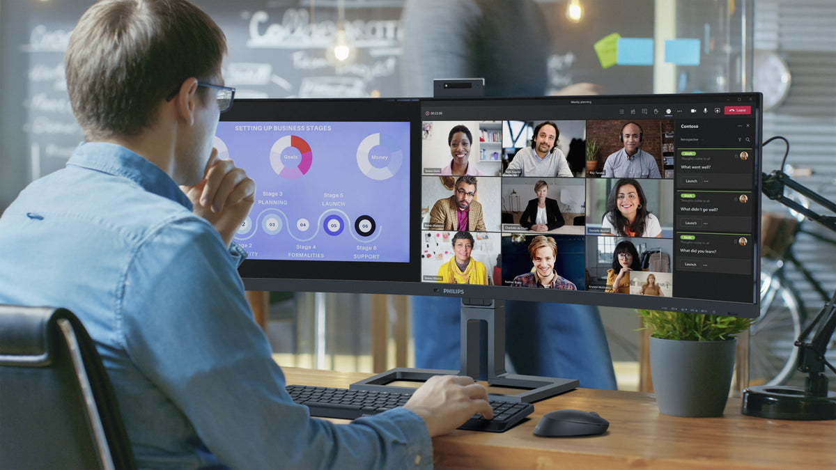 Philips 6000 series 45B1U6900CH/00 pantalla para PC 113 cm (44.5") 5120 x 1440 Pixeles UltraWide Dual Quad HD LED Negro (3)