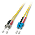 Lindy 46071 Cable de fibra óptica e InfiniBand 2 m ST SC Amarillo