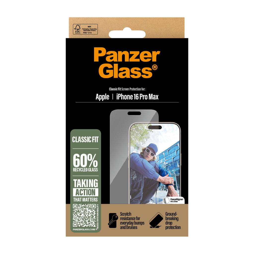PanzerGlass ® Screen Protector iPhone 16 Pro Max (2876)