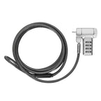 Targus ASP96GLX-25S cable antirrobo Plata 2 m (4)