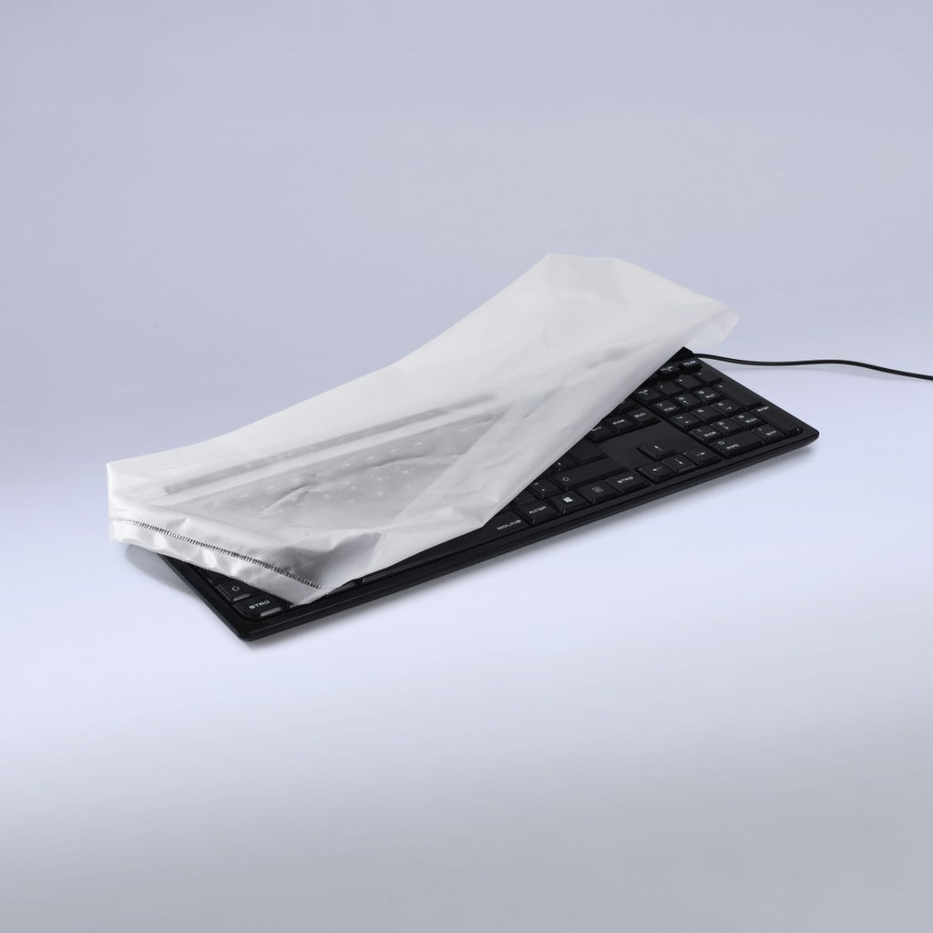 Hama 00113818 protector contra el polvo Funda antipolvo para teclado Transparente (3)