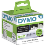 DYMO 1983172 etiqueta de impresora Blanco Etiqueta para impresora autoadhesiva